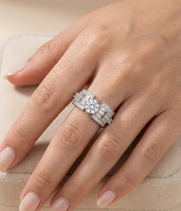 Silver_Stainless_Steel_Cubic_Zirconia_Solitaire_Adjustable_Ring_For_Women_(RGSS-29)