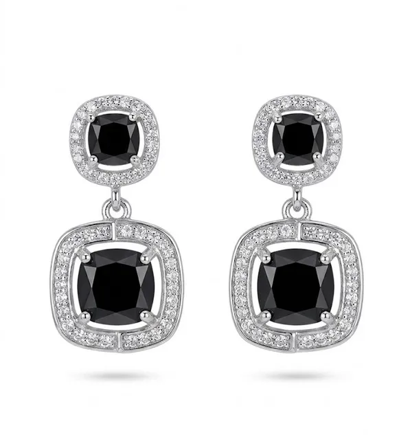 Silver_Black_Stone_Cushion_Halo_Drop_Earrings_For_Women_(ERAD-02F)