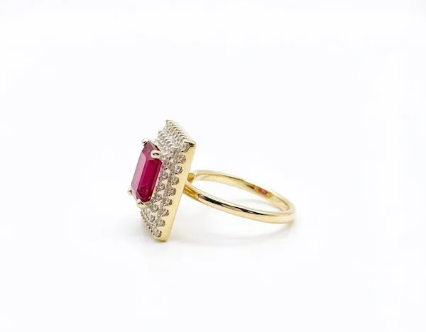 Gold_Stainless_Steel_Ruby_Diamond_Halo_Statement_Ring_For_Women_(RGSS-09B)