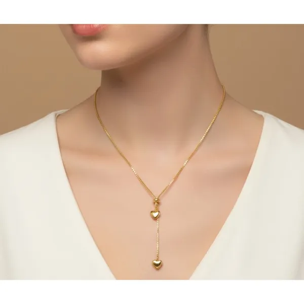 Gold_Stainless_Steel_Dual_Heart_Lariat_Necklace_For_Women_(PNSS-21)