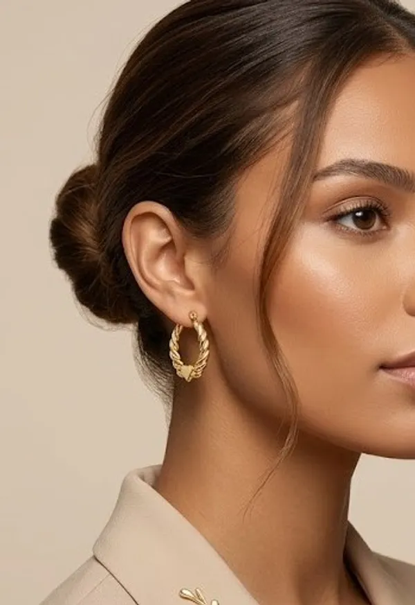 Gold_Stainless_Steel_Winged_Heart_Charm_Hoop_Earrings_For_Women_(ERSS-32)