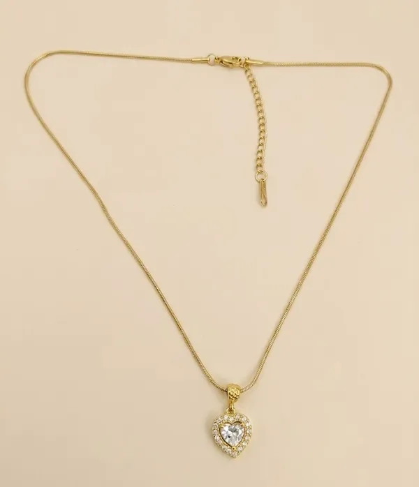 Gold_Stainless_Steel_Crystal_Heart_Pendant_Necklace_For_Women_(PNSS-47)