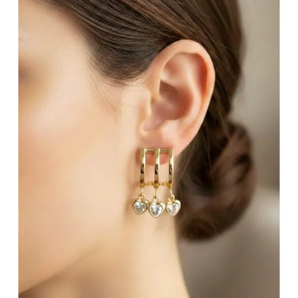 Gold_Stainless_Steel_Triple_Band_Heart_Charm_Stud_Earrings_For_Women_(ERSS-03)