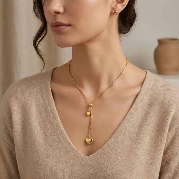 Gold_Stainless_Steel_Dual_Heart_Lariat_Necklace_For_Women_(PNSS-21)