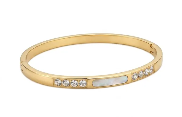 Gold_Stainless_Steel_White_Crystal_Studded_Bangle_Bracelet_For_Women_(BRSSCF-54)