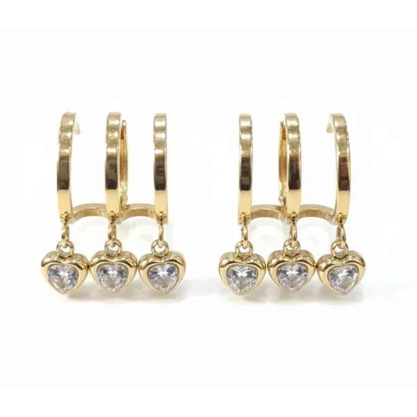 Gold_Stainless_Steel_Triple_Band_Heart_Charm_Stud_Earrings_For_Women_(ERSS-03)