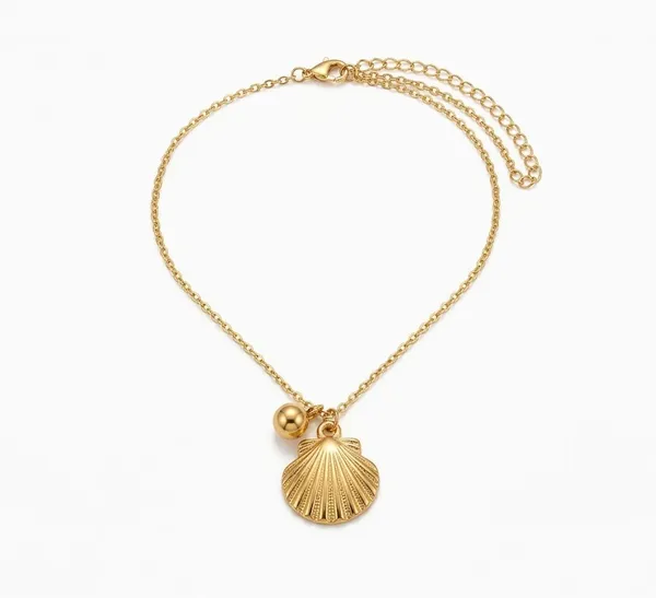 Gold_Stainless_Steel_Shell_Pearl_Charm_Pendant_Necklace_For_Women_(PNSS-41)