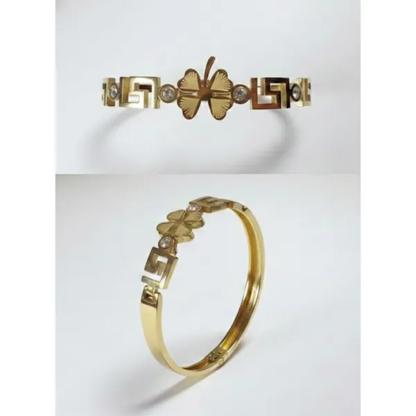 Gold_Stainless_Steel_Butterfly_Greek_Key_Crystal_Bangle_Bracelet_For_Women_(BRSSCF-27)