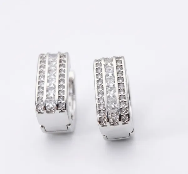 Silver_Metal_Crystal_Three_Row_Hoop_Earrings_For_Women_(ERAD-04)