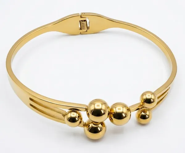 Gold_Stainless_Steel_Multi_Sphere_Bangle_Bracelet_For_Women_(BRSSCF-38)