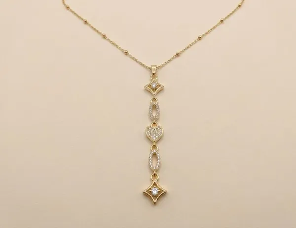 Gold_Stainless_Steel_Geometric_Vertical_Drop_Pendant_Necklace_For_Women_(PNSS-36)