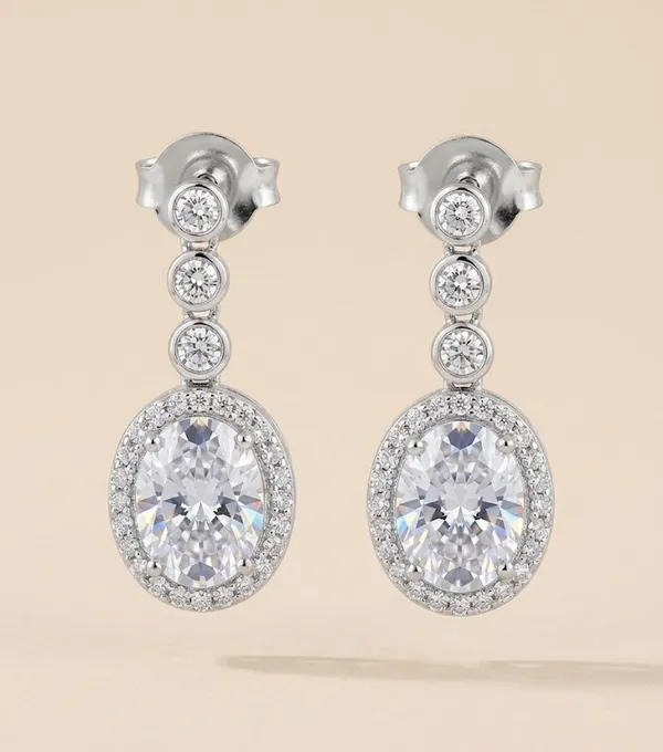 Silver_Oval_Cubic_Zirconia_Halo_Drop_Earrings_For_Women_(ERAD-01C)