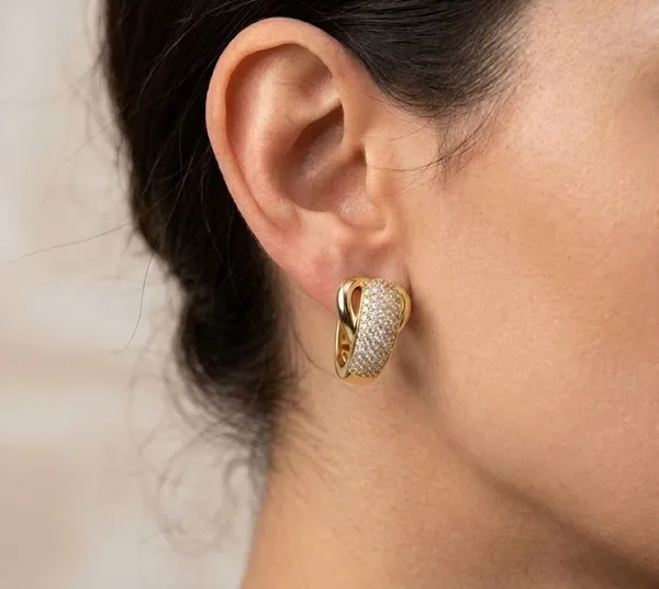 Gold_Metal_Cz_Studded_Twist_Hoop_Earrings_For_Women_(ERAD-06)