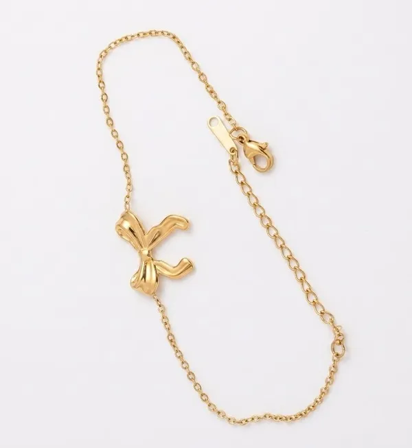 Gold_Stainless_Steel_Balloon_Dog_Charm_Chain_Bracelet_For_Women_(BRSSCN-07)