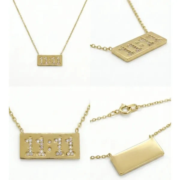 Gold_Stainless_Steel_Roman_Numeral_Bar_Pendant_Necklace_For_Women_(PNSS-26)