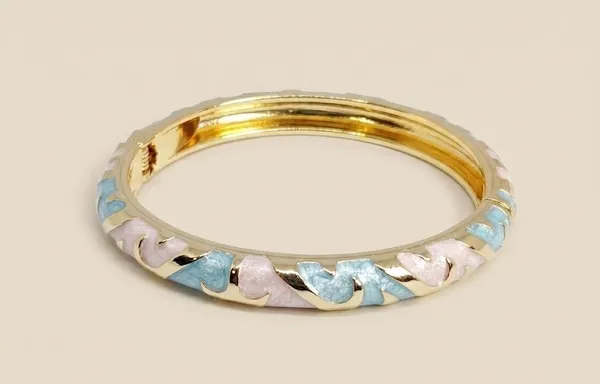 Gold_Metal_Pastel_Enamel_Braided_Bangle_Bracelet_For_Women_(BRENCF-02)