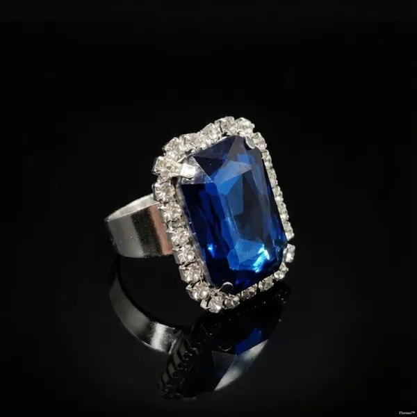Silver_Metal_Blue_Sapphire_Rectangular_Halo_Ring_For_Women_(RGMT-01E)