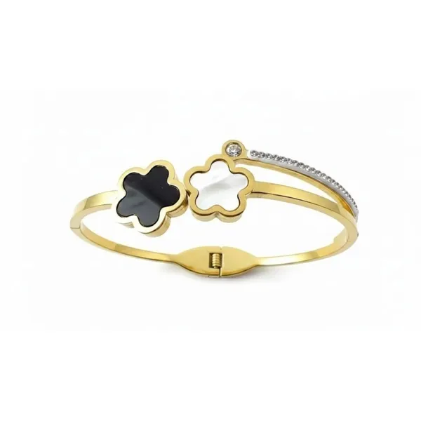 Gold_Stainless_Steel_Floral_Enamel_Bangle_Bracelet_For_Women_(BRSSCF-34)
