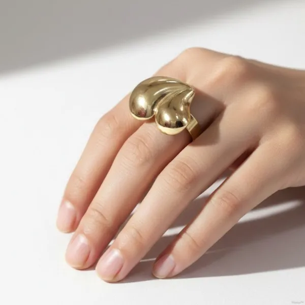 Gold_Stainless_Steel_Heart_Adjustable_Statement_Ring_For_Women_(RGSS-15)