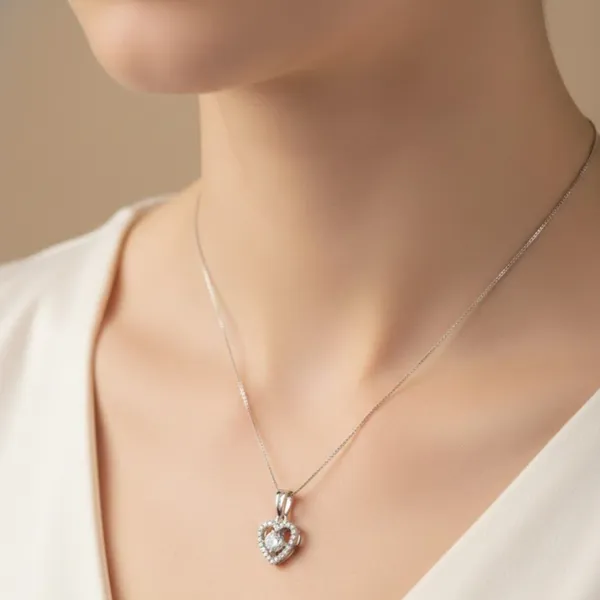 Silver_Stainless_Steel_Crystal_Heart_Pendant_Necklace_For_Women_(PNSS-11)