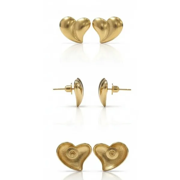 Gold_Stainless_Steel_Ridged_Heart_Stud_Earrings_For_Women_(ERSS-21)