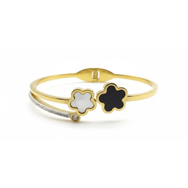 Gold_Stainless_Steel_Floral_Enamel_Bangle_Bracelet_For_Women_(BRSSCF-34)