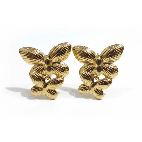 Gold_Stainless_Steel_Double_Butterfly_Motif_Stud_Earrings_For_Women_(ERSS-06)