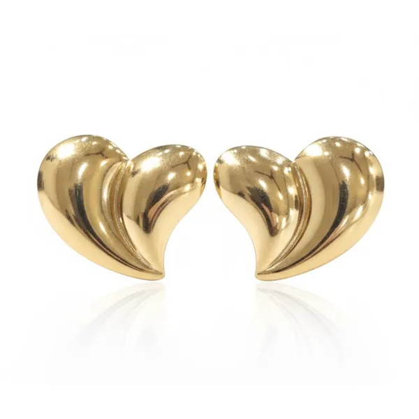 Gold_Stainless_Steel_Ridged_Heart_Stud_Earrings_For_Women_(ERSS-21)