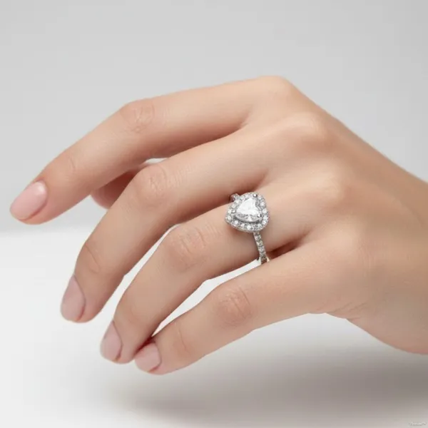 Silver_Stainless_Steel_Heart_Diamond_Halo_Engagement_Ring_For_Women_(RGSS-04)