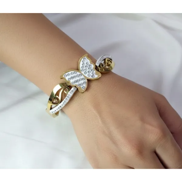 Gold_Silver_Tone_Crystal_Butterfly_Hinged_Bracelet_For_Women_(BRSSCF-29)