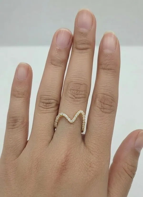 Gold_Stainless_Steel_Crystal_Wave_Double_Band_Ring_For_Women_(RGSS-10B)