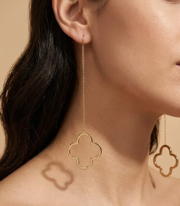 Gold_Stainless_Steel_Quatrefoil_Threader_Earrings_For_Women_(ERSS-41)