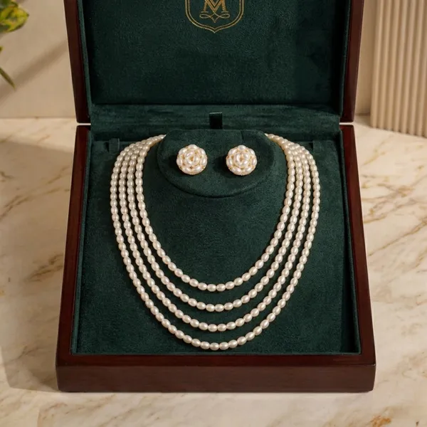 Elegant_Multi-Layer_Pearl_Necklace_Set