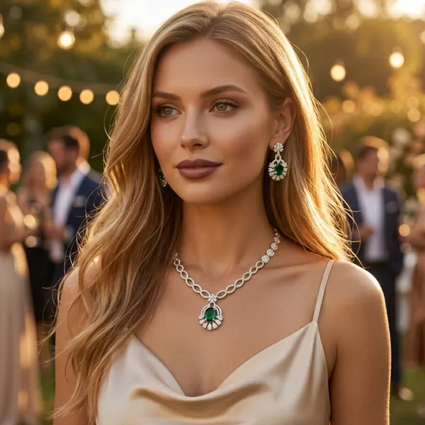 Emerald_Radiance_Pendant_Necklace_Set
