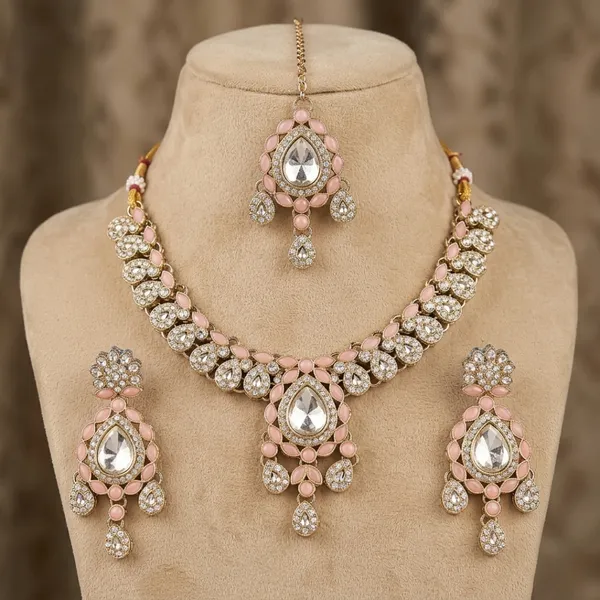Blush_Pink_Crystal_Designer_Jewelry_Set