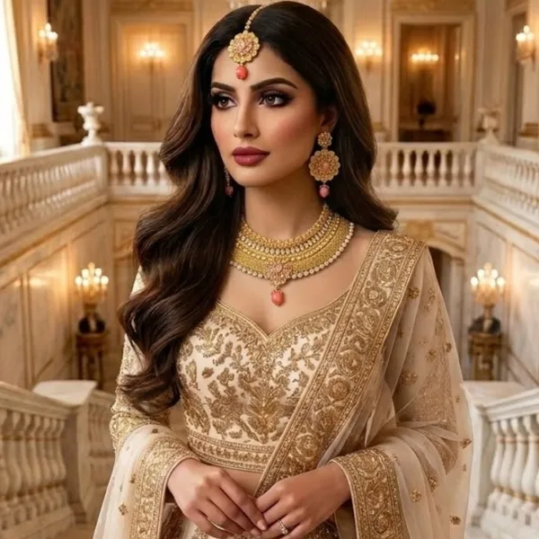 Aahana_Floral_Kundan_Choker_Set_With_Maang_Tikka