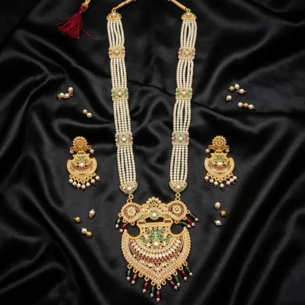 Rajwada_Heritage_Kundan_&_Pearl_Haar_Set