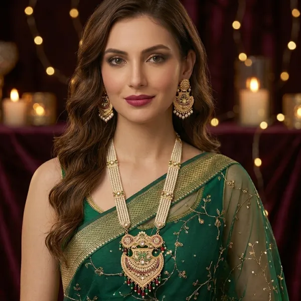 Rajwada_Heritage_Kundan_&_Pearl_Haar_Set