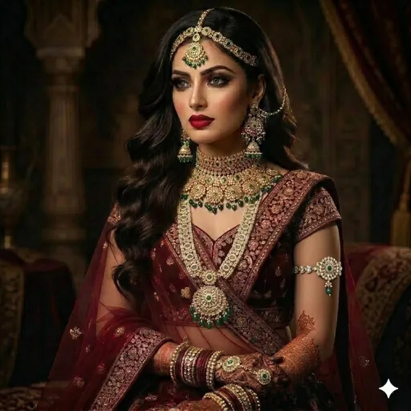 Empress_Emerald_&_Kundan_Full_Bridal_Trousseau_Set