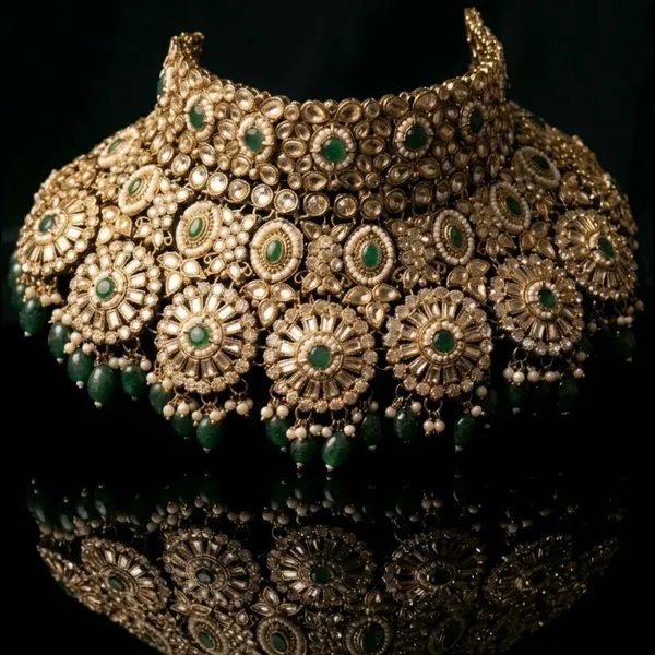 Empress_Emerald_&_Kundan_Full_Bridal_Trousseau_Set