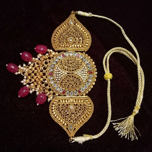 Heritage_Gold_Filigree_Choker_With_Ruby_Accents