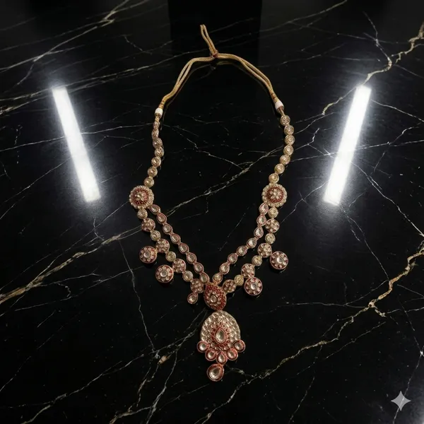 Zeenat_Ruby_Bridal_Choker_Set