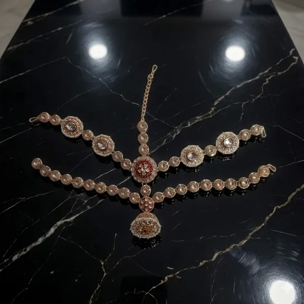Zeenat_Ruby_Bridal_Choker_Set