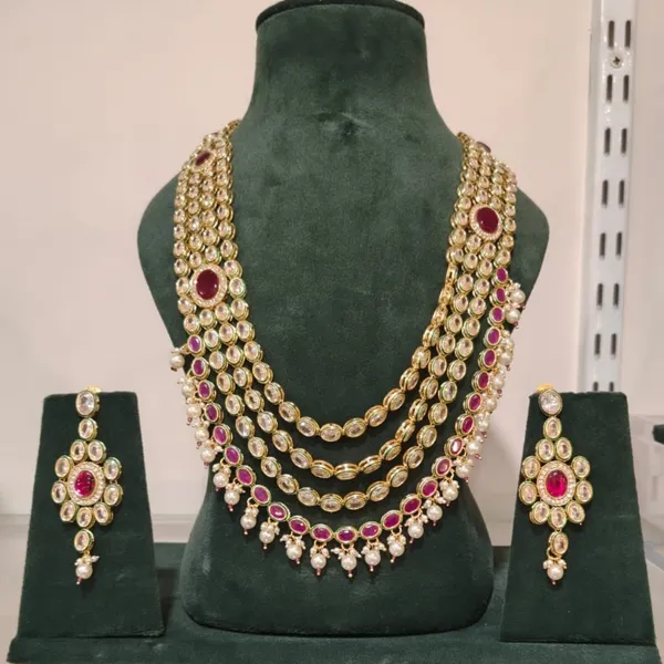 Ruby_Layered_Kundan_Mala_Set