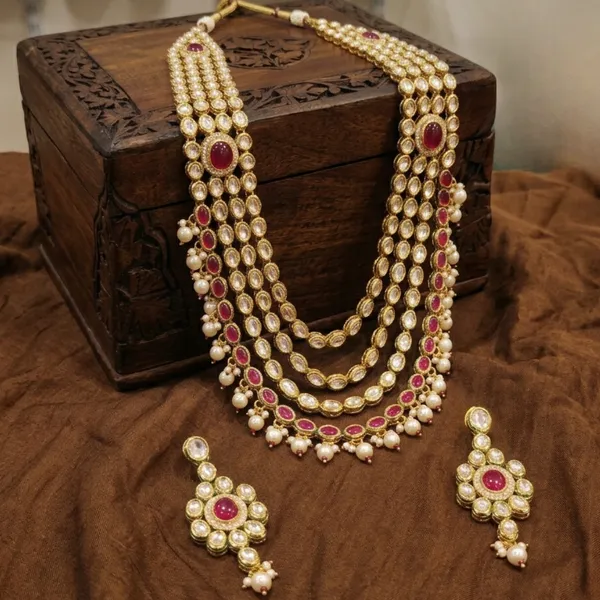 Ruby_Layered_Kundan_Mala_Set