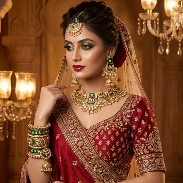 Meera_Royal_Meenakari_&_Kundan_Bridal_Set