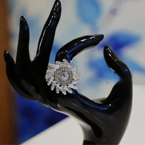 Silver_Sunburst_Baguette_Cocktail_Ring