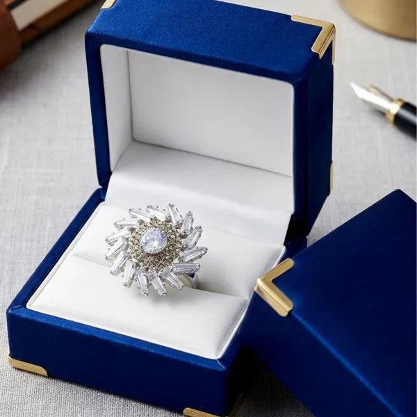 Silver_Sunburst_Baguette_Cocktail_Ring