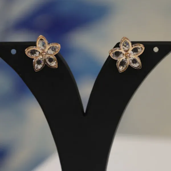 Rose_Gold_Crystal_Petal_Stud_Earrings