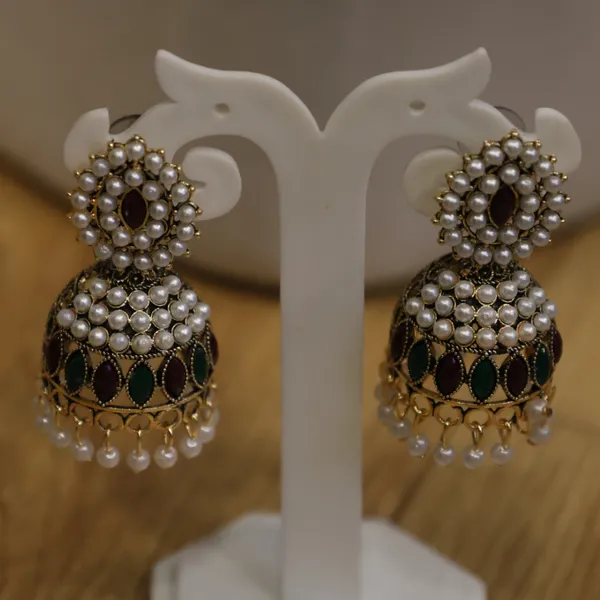 Royal_Pearl-Encrusted_Ruby_&_Emerald_Jhumkas
